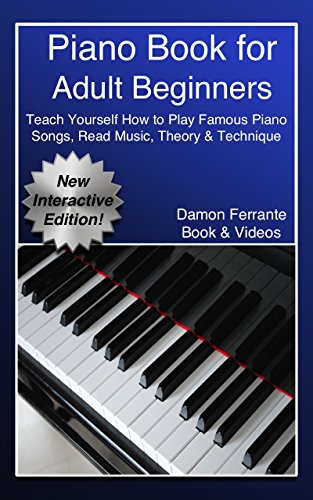 Piano Book for Adult Beginners
